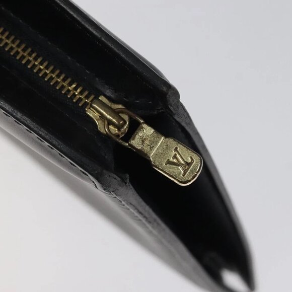 LOUIS VUITTON Epi Trousse Crete Pouch Black M48402 LV Auth 118247 - Picture 10 of 15